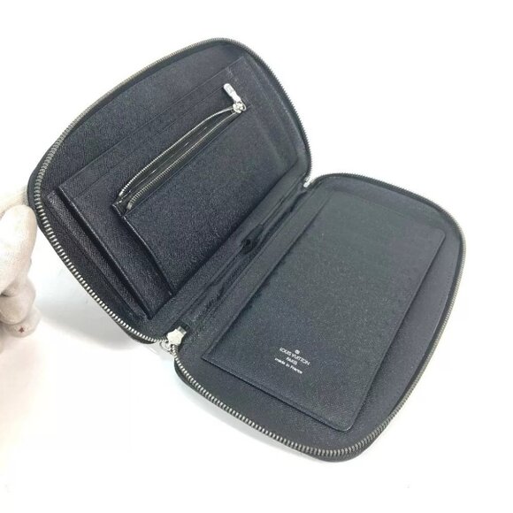 LOUIS VUITTON Epi Organizer Atoll Travel Hand Bag Clutch Bag Long Wallet - Picture 14 of 16